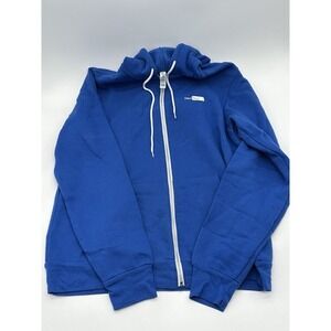 Cisco Store Sweater Mens Large Blue Full Zip‎ Long Sleeve Soft